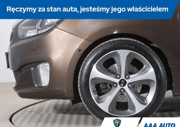 Kia Carens cena 48000 przebieg: 115891, rok produkcji 2014 z Sompolno małe 379